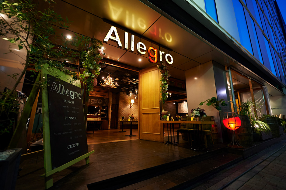 東京・日本橋のイタリアンレストラン「Allegro アレグロ」